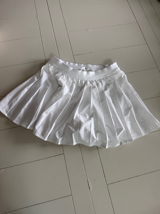lululemon athletica Dresses & Skirts - lululemon athletica White Pleated Skater Skirt